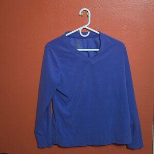 Made for Life Women's Blue Medium V-Neck